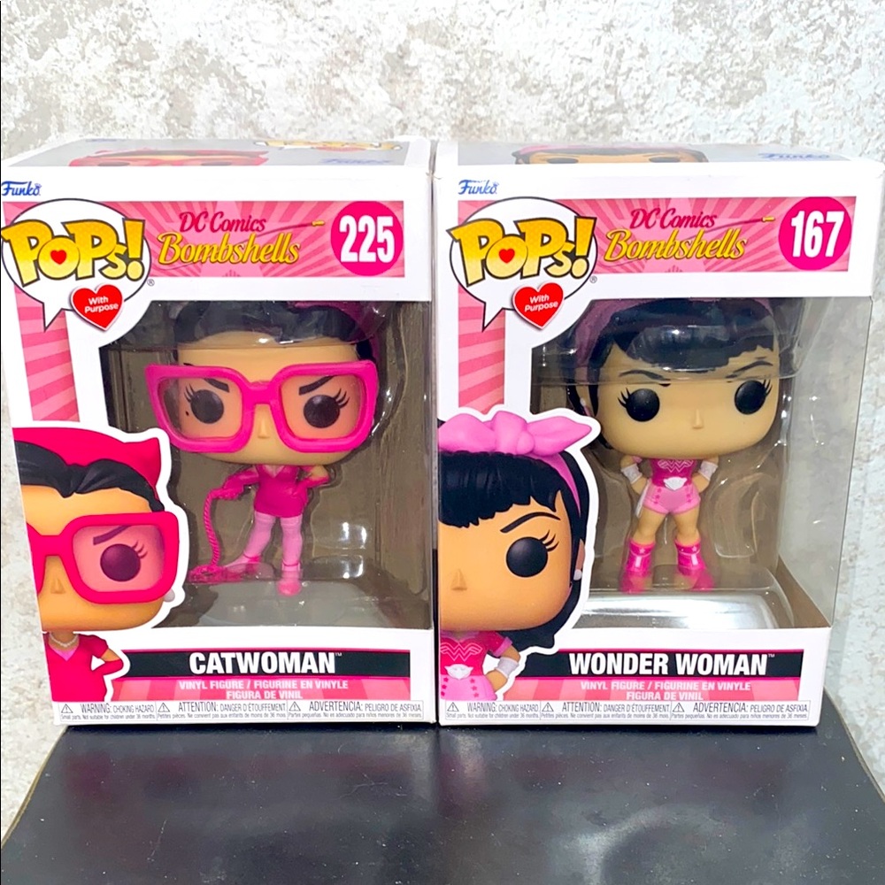 Funko Pop! DC Comics Bombshells Catwoman & Wonder Woman
